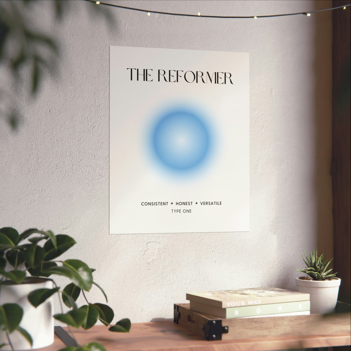 Enneagram 1 Aura Poster