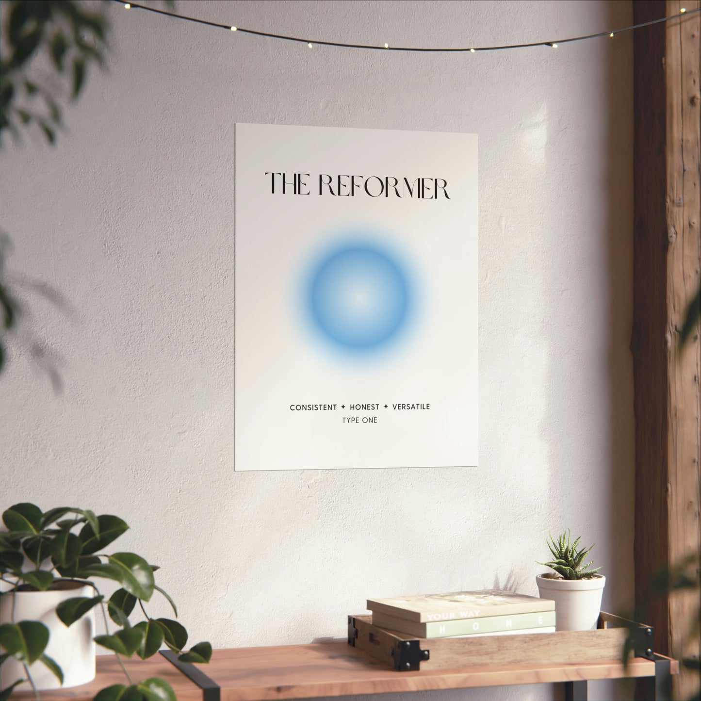 Enneagram 1 Aura Poster