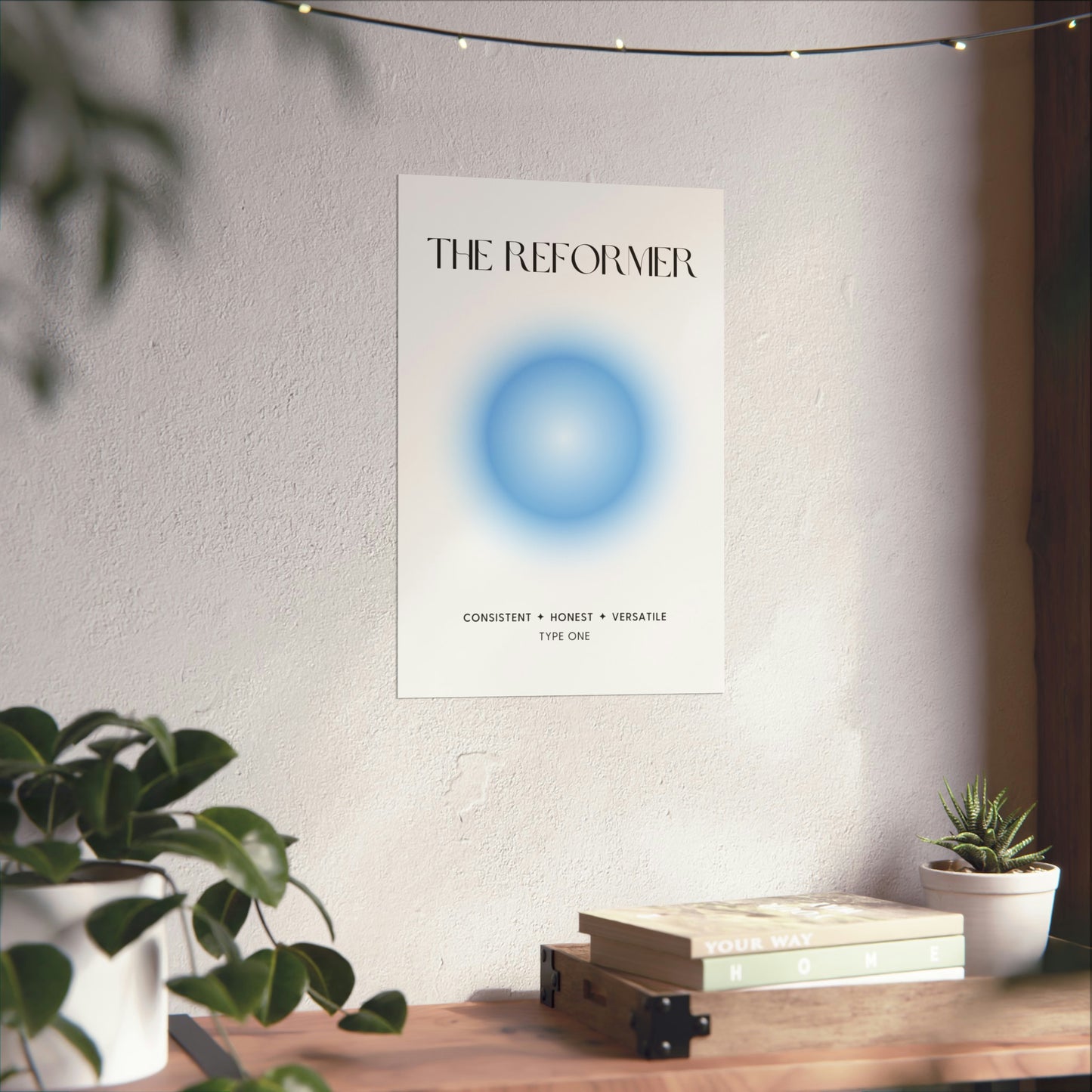 Enneagram 1 Aura Poster