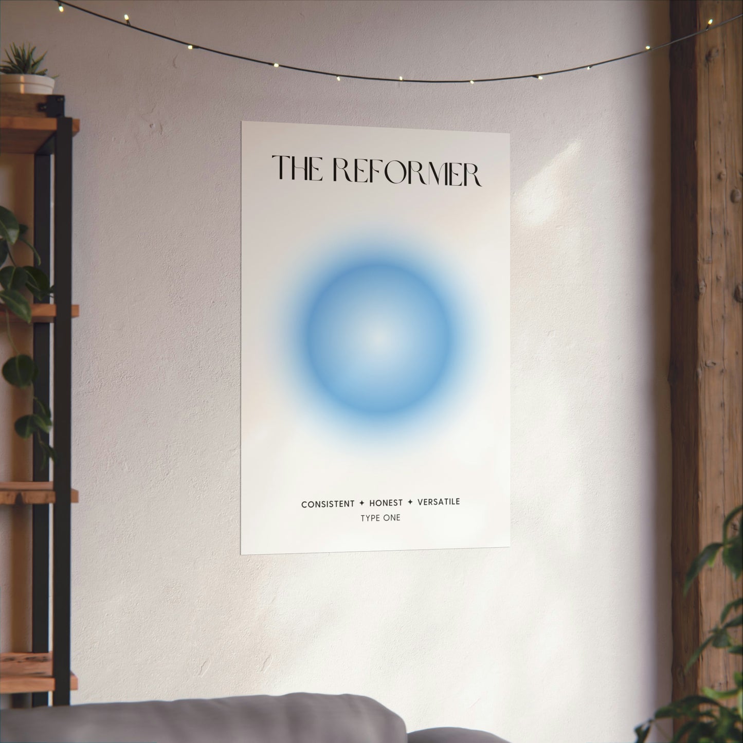 Enneagram 1 Aura Poster