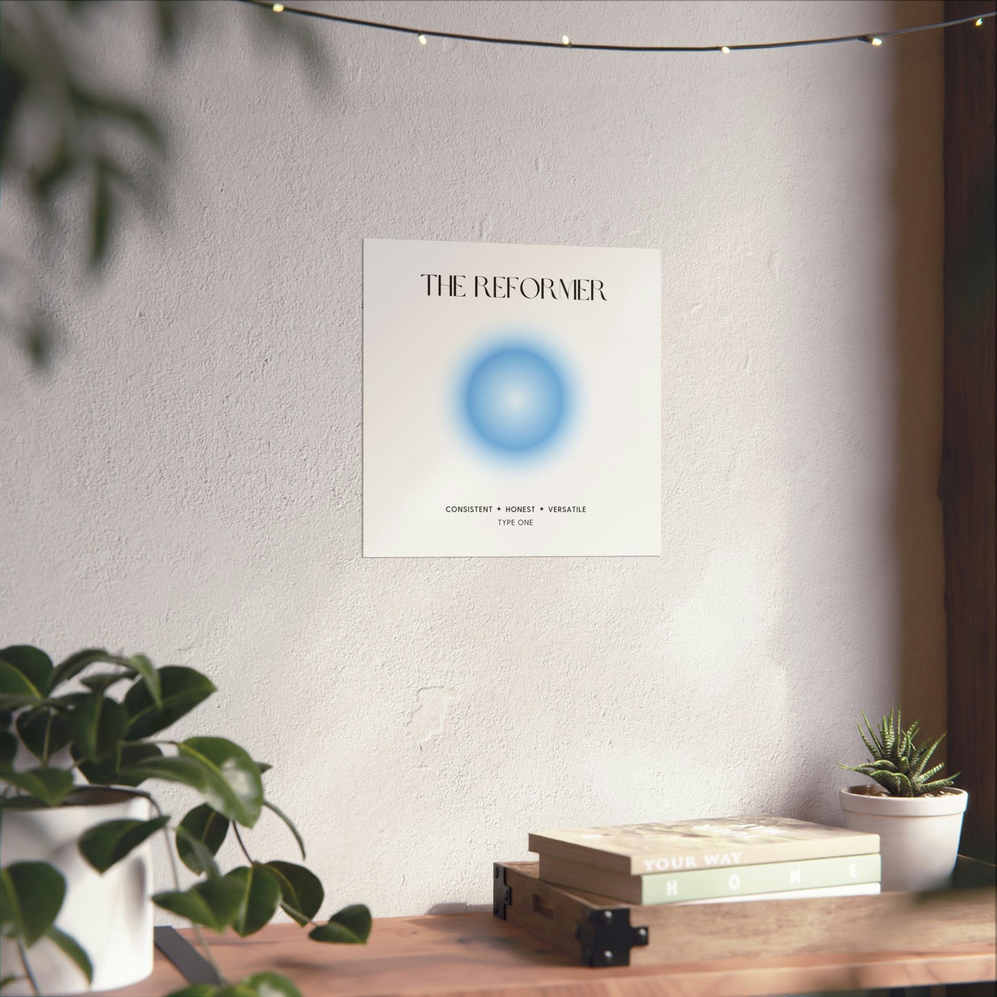 Enneagram 1 Aura Poster